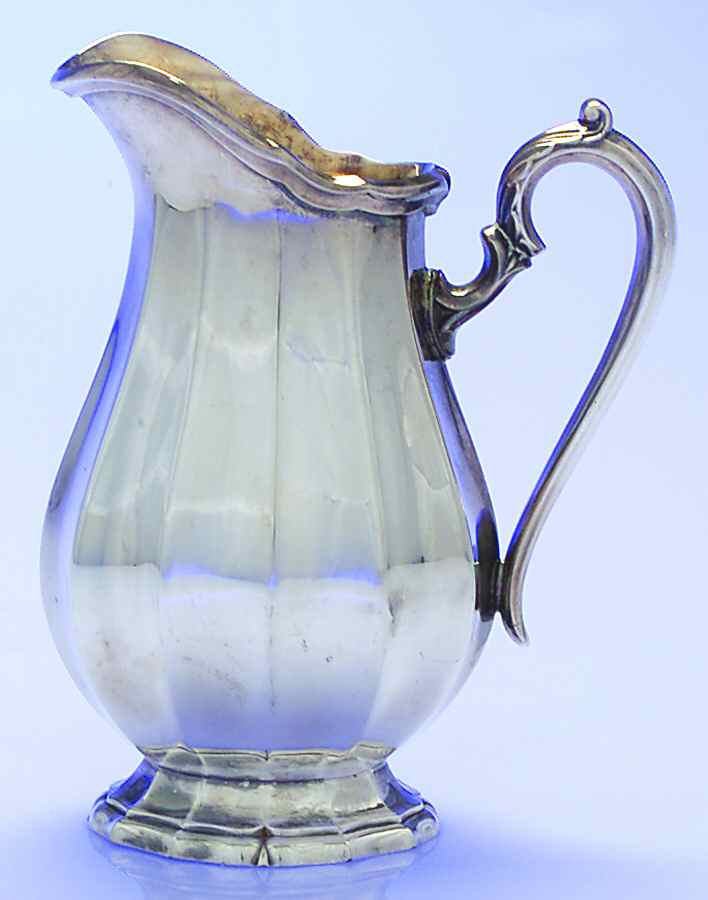 English Flutes (Silverplate, Hollowware) Creamer by International Silver-1