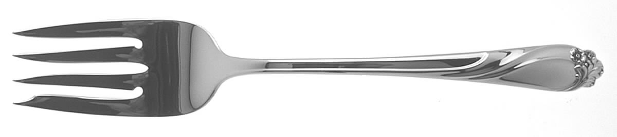 Enchanted Rose (Sterling, 1954) Individual Salad Fork by International Silver-1