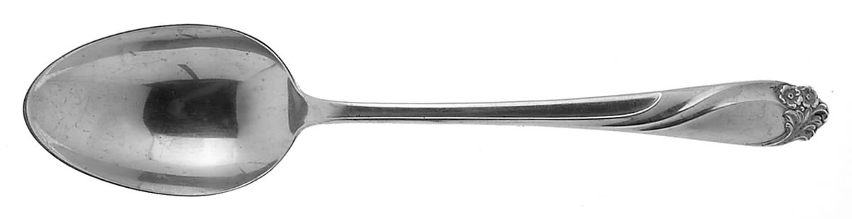 Enchanted Rose (Sterling, 1954) Tablespoon (Serving Spoon) by International Silver-1