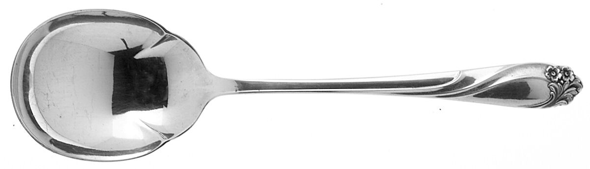 Enchanted Rose (Sterling, 1954) Sugar Spoon by International Silver-1