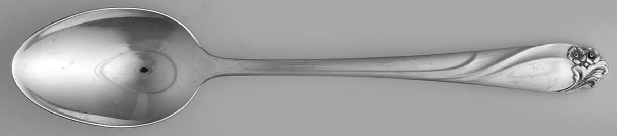 Enchanted Rose (Sterling, 1954) Teaspoon by International Silver-1