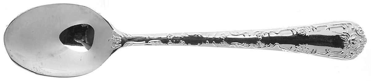Enchanted Rose (Silverplate) Teaspoon by International Silver-1