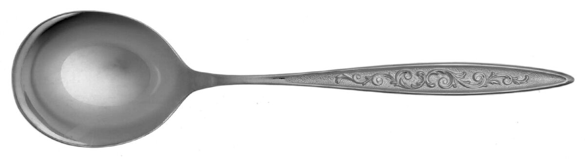 Esperanto (Silverplate, 1967) Round Bowl Soup Spoon (Gumbo) by International Silver-1
