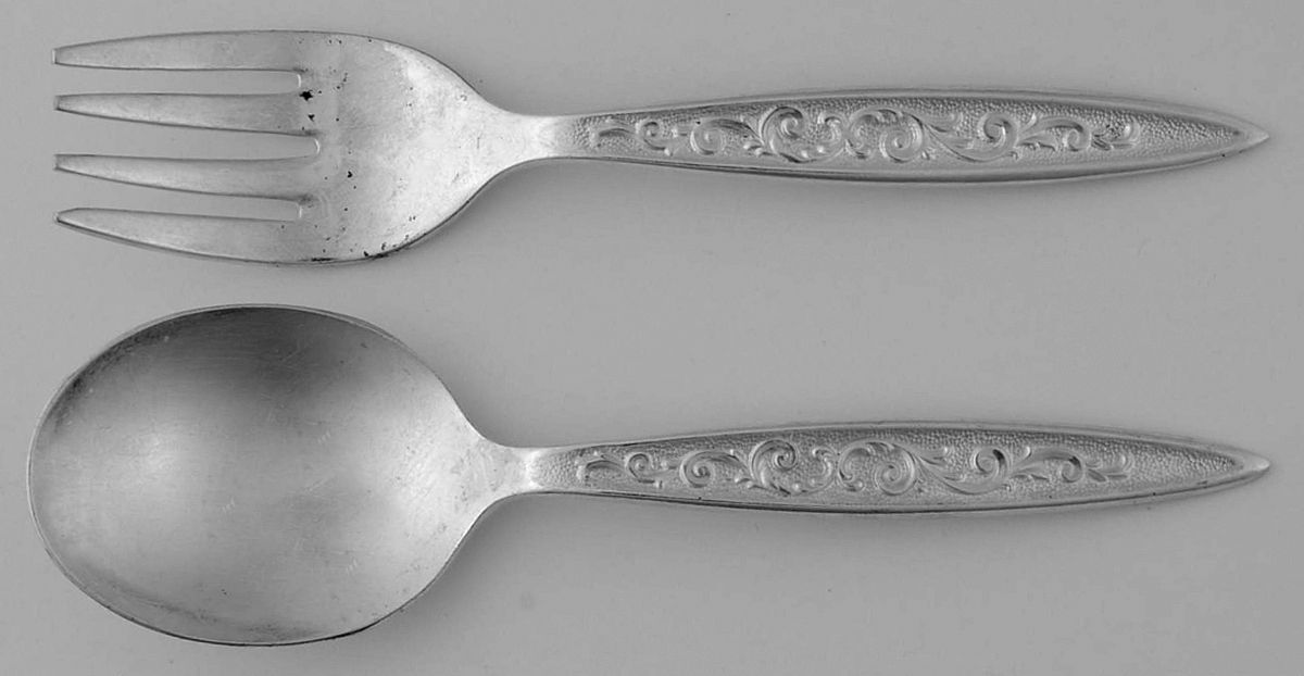 Esperanto (Silverplate, 1967) 2 Pc Baby Set (BF, BS) by International Silver-1