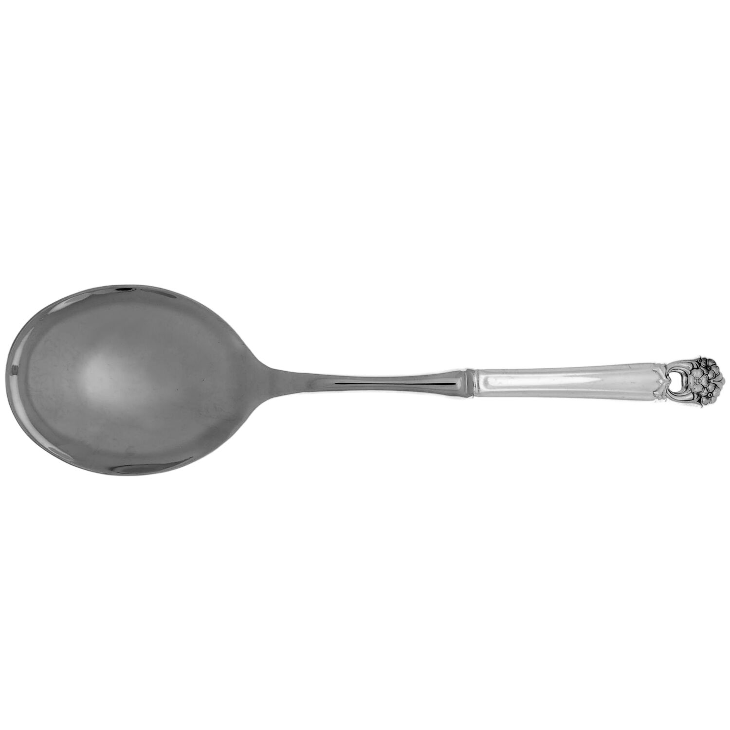 Eternally Yours (Silverplate, 1941) Casserole Spoon with Smooth Stainless Bowl HC by International Silver-1