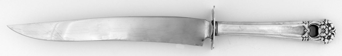 Eternally Yours (Silverplate, 1941) Knife-Carving/Sm-Stn Bld/Steak by International Silver-1