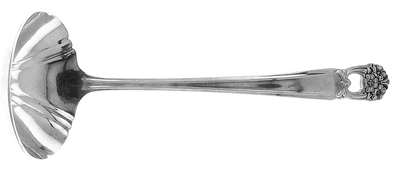 Eternally Yours (Silverplate, 1941) Solid Gravy Ladle by International Silver-1