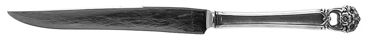 Eternally Yours (Silverplate, 1941) Small Steak Carving Knife with Stainless Blade by International Silver-1