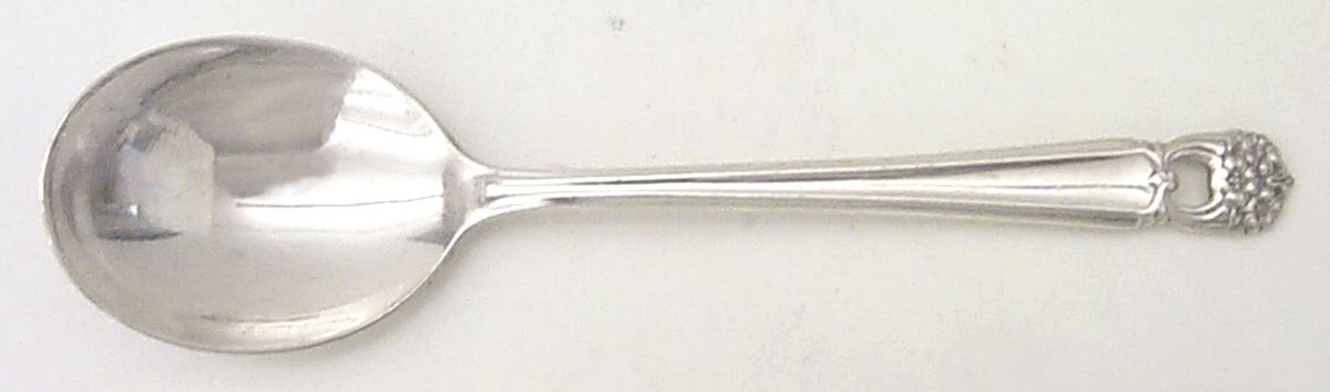 Eternally Yours (Silverplate, 1941) Round Bowl Soup Spoon (Cream Soup) by International Silver-1
