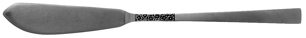 Evangeline (Stainless, Burnished) Flat Handle Master Butter Knife by International Silver-1