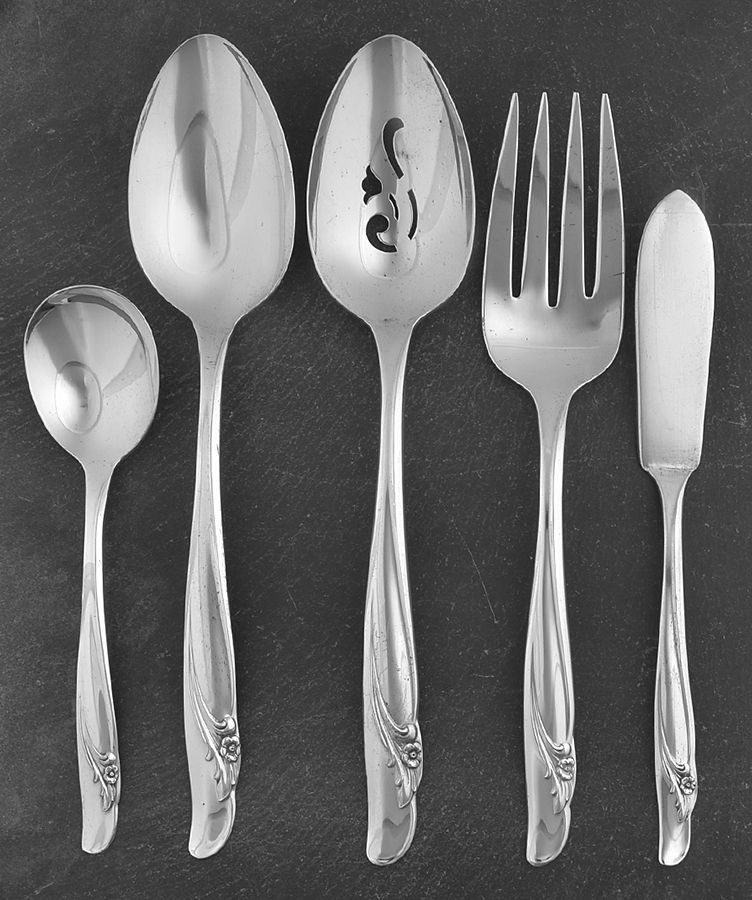 Exquisite (1957-Silverplate) 5 Piece Hostess Set by International Silver-1