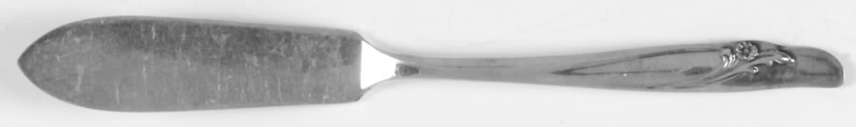 Exquisite (1957-Silverplate) Flat Handle Master Butter Knife by International Silver-1