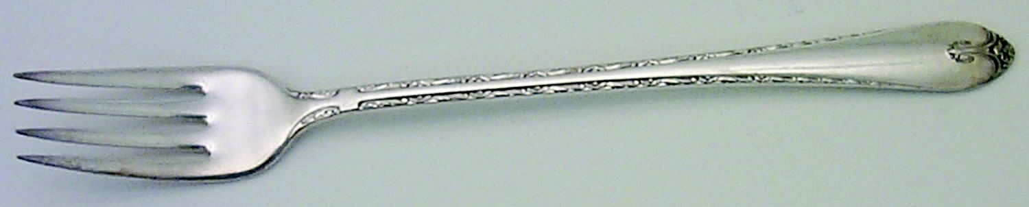 Exquisite (Silverplate, 1940) Grille Fork (Viande) by International Silver-1