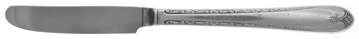Exquisite (Silverplate, 1940) New French Hollow Grille Knife by International Silver-1