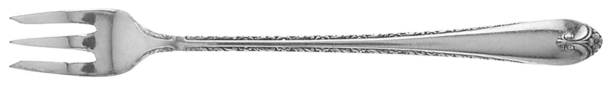 Exquisite (Silverplate, 1940) Cocktail/Seafood Fork by International Silver-1