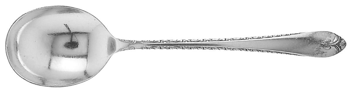 Exquisite (Silverplate, 1940) Round Bowl Soup Spoon (Cream Soup) by International Silver-1