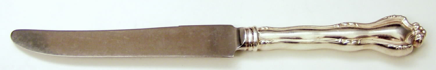 Faneuil (Silverplate, 1908) Old French Hollow Knife by International Silver-1