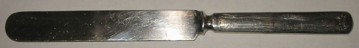 Faneuil (Silverplate, 1908) Blunt Solid Knife by International Silver-1