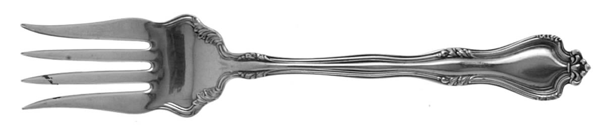 Faneuil (Silverplate, 1908) Small Chipped Beef Fork by International Silver-1