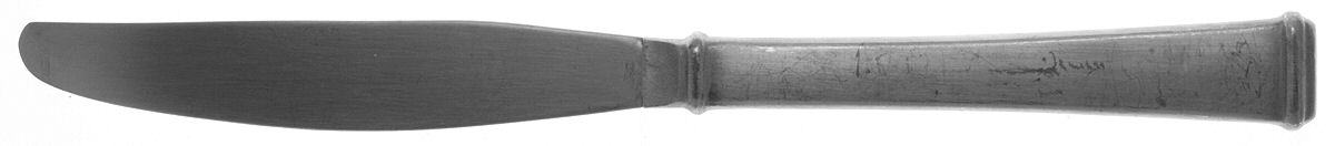 Farmington (Pewter) Modern Hollow Knife-Pinched Handle by International Silver-1