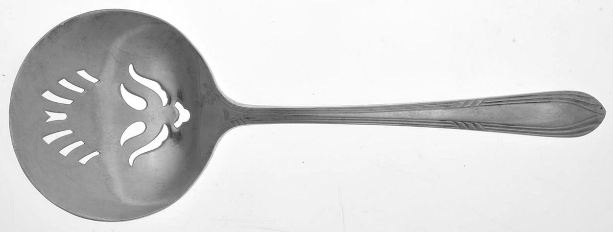 Fascination (Silverplate, 1936) Tomato Server, Solid Piece by International Silver-1