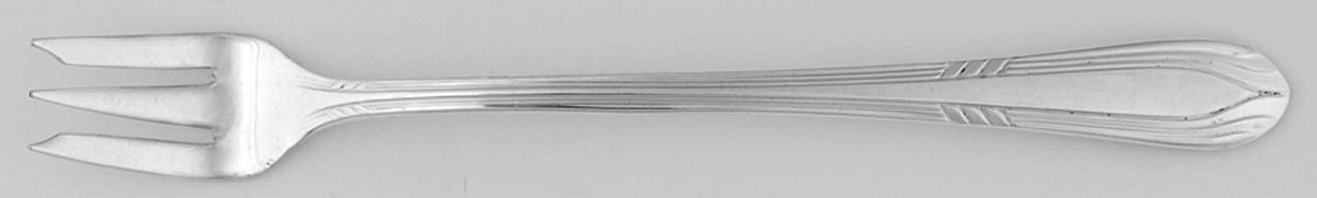 Fascination (Silverplate, 1936) Cocktail/Seafood Fork by International Silver-1