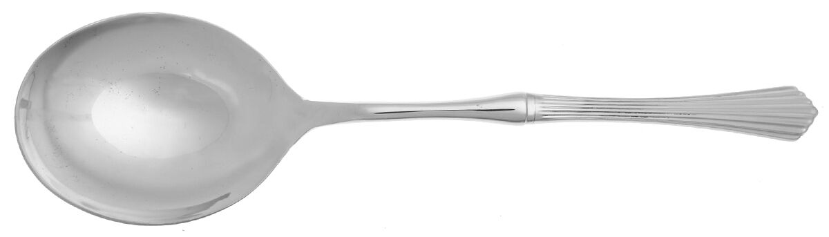 Fascination (Stainless, Lyon) Casserole Spoon with Smooth Stainless Bowl HC by International Silver-1