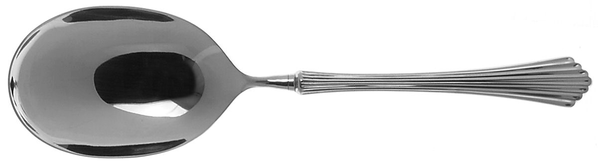 Fascination (Stainless, Lyon) Solid Smooth Casserole Spoon by International Silver-1