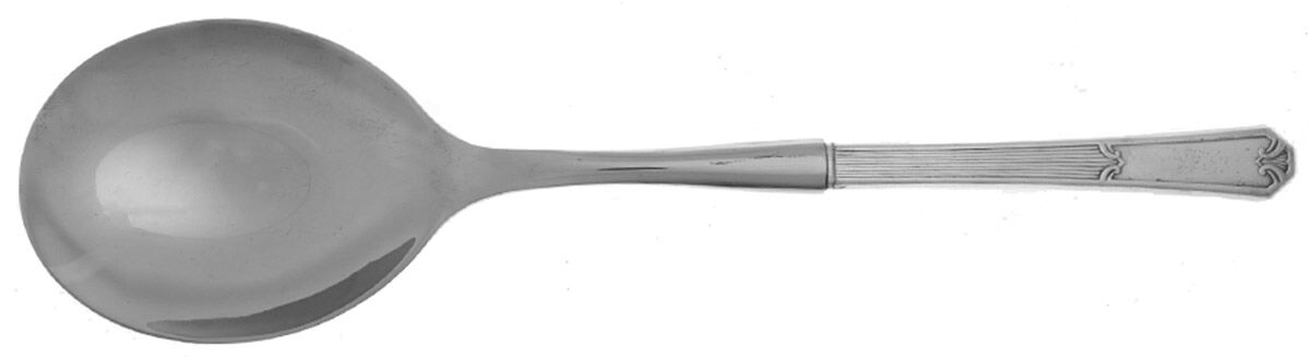 Fidelis (Silverplate, 1933) Casserole Spoon with Smooth Stainless Bowl HC by International Silver-1