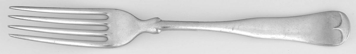 Fiddle (Silverplate, 1872) Fork by International Silver-1