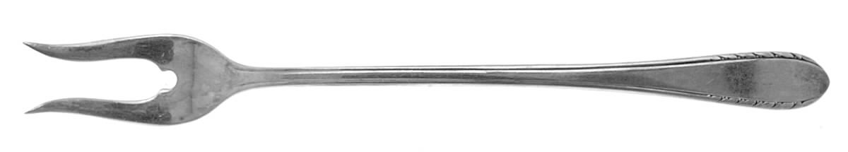 First Lady (Silverplate, 1933) Short Handle Pickle/Olive Fork by International Silver-1