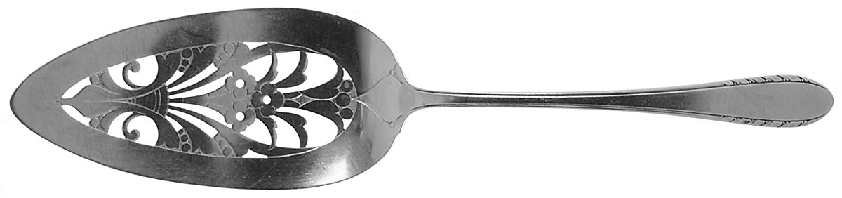 First Lady (Silverplate, 1933) Solid Pierced Pie Server by International Silver-1