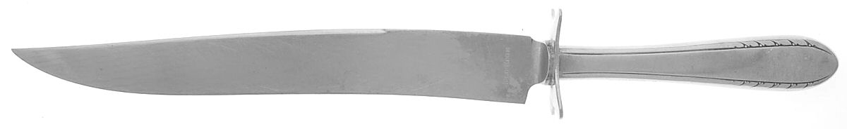 First Lady (Silverplate, 1933) Large Stainless Blade Roast Carving Knife by International Silver-1