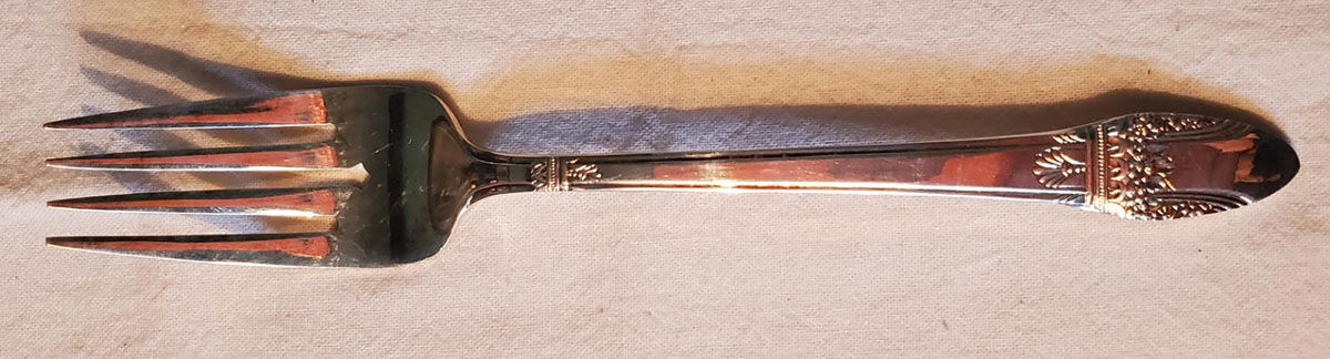 First Love (Silverplate, 1937) Individual Salad Fork by International Silver-1
