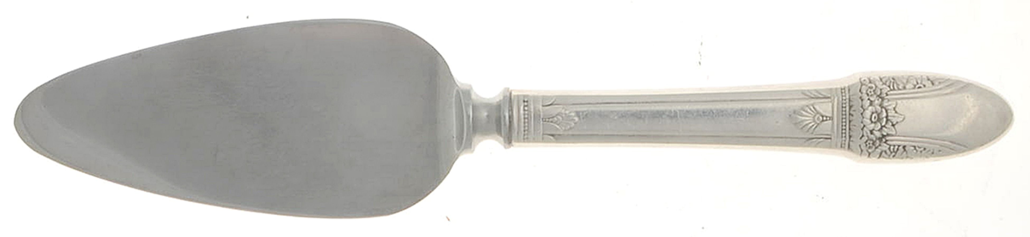 First Love (Silverplate, 1937) Cheese Server with Stainless Blade by International Silver-1