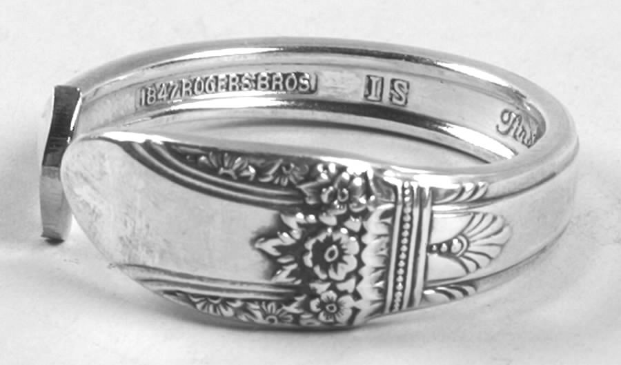 First Love (Silverplate, 1937) Napkin Ring Large HC by International Silver-1
