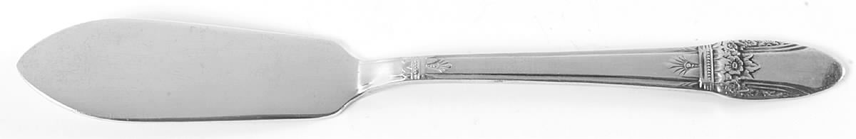 First Love (Silverplate, 1937) Flat Handle Master Butter Knife by International Silver-1
