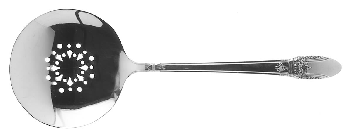 First Love (Silverplate, 1937) Tomato Server, Solid Piece by International Silver-1