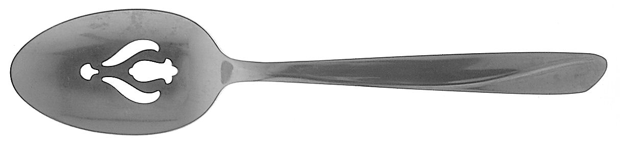 Finlandia (Stainless) Pierced Tablespoon (Serving Spoon) by International Silver-1