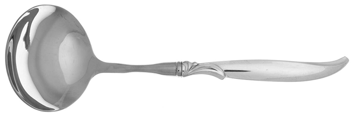 Flair (Silverplate, 1956) Gravy Ladle with No Spout Stainless Bowl HC by International Silver-1