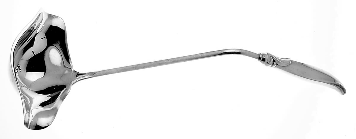 Flair (Silverplate, 1956) Punch Ladle with Silverplate Bowl by International Silver-1