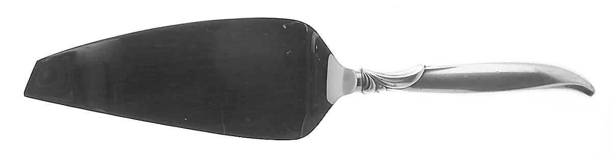 Flair (Silverplate, 1956) Pie & Cake Server with Stainless Blade by International Silver-1