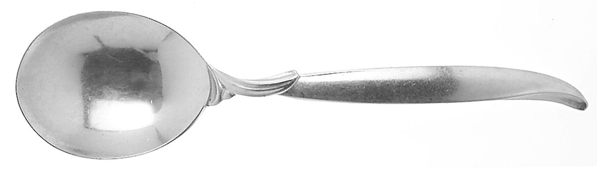 Flair (Silverplate, 1956) Round Bowl Soup Spoon (Gumbo) by International Silver-1