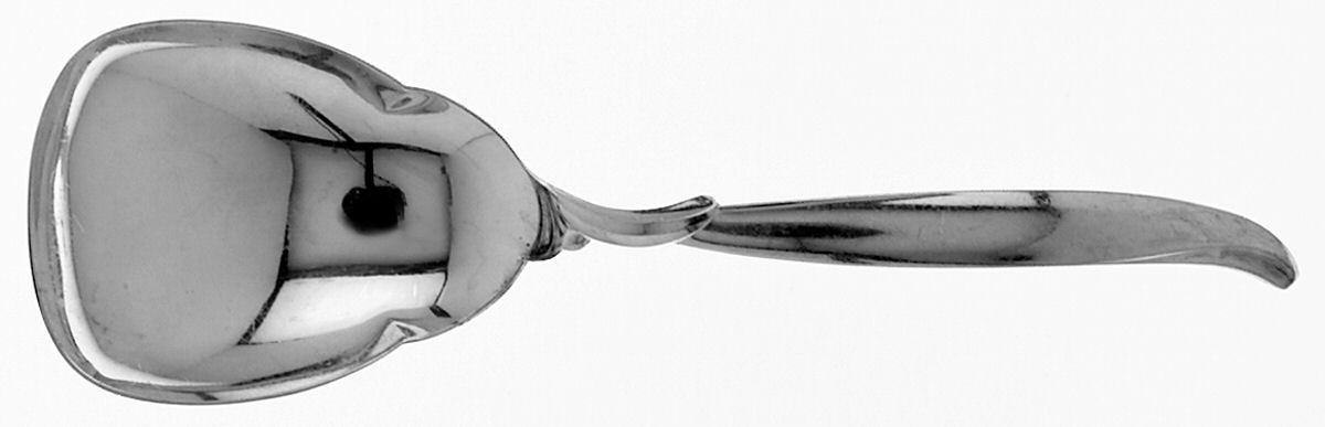 Flair (Silverplate, 1956) Solid Smooth Casserole Spoon by International Silver-1
