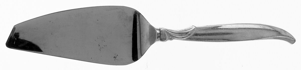 Flair (Silverplate, 1956) Cheese Knife with Stainless Blade by International Silver-1
