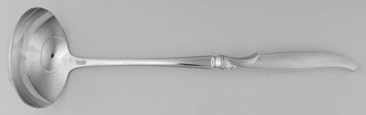 Flair (Silverplate, 1956) Soup Ladle with Silverplate Bowl by International Silver-1