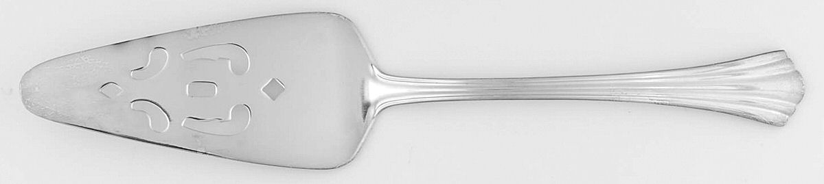 Flair (Silverplate, 1993) Solid Pierced Pie Server by International Silver-1