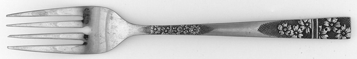 Floral Elegance (Stainless) Individual Salad Fork by International Silver-1