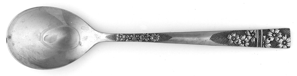 Floral Elegance (Stainless) Sugar Spoon by International Silver-1