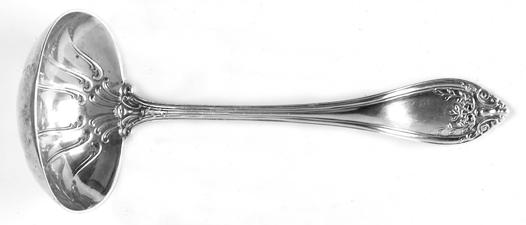 Florence (Sterling, 1903) Solid Gravy Ladle by International Silver-1